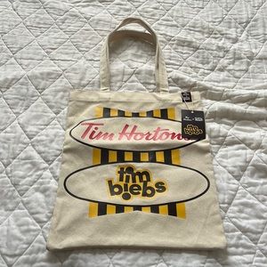 Brand new TIM BIEBS tote bag